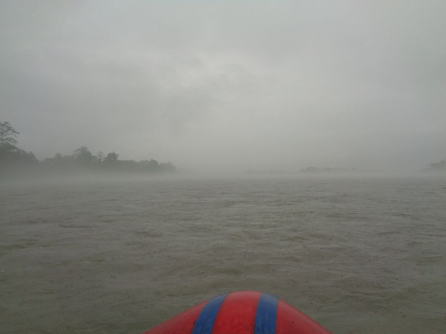 Boating alongside Nameri