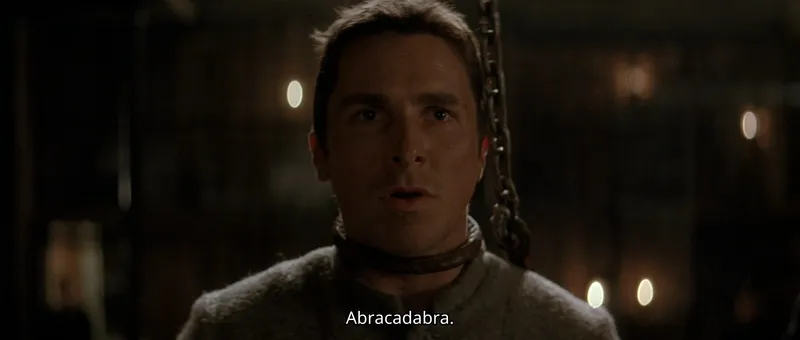 Borden from The Prestige