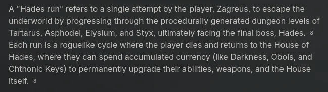 definition of Hades run.